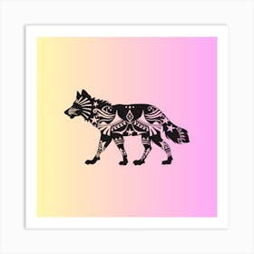 Wolf Art 1 Art Print