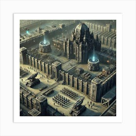 Iron Commonwealth Defensive Fortress Art Print