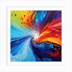 Abstract Painting 19 Art Print