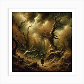 'The Forest' Art Print Art Print