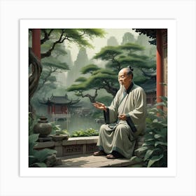 Chinese Art 409 Art Print