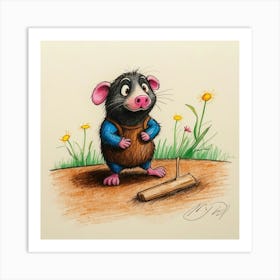 Rat!! 1 Art Print