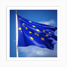 European Union Flag Art Print