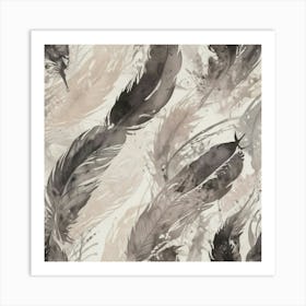 Feathers 3 Art Print