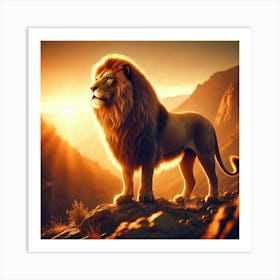 Lion King 46 Art Print