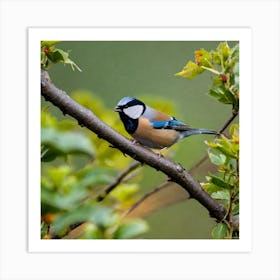 Blue Tit 40 Art Print