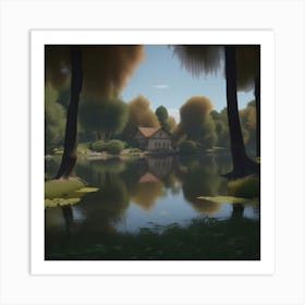 House In The Woods 9 Art Print