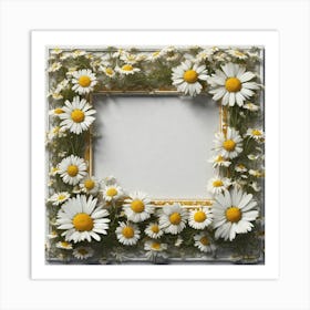 Daisy Frame 5 Art Print