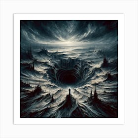 Edge of imagination Art Print