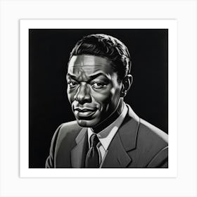 Nat King Cole Art Print