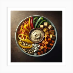 Bowl Of Vegetables 1 Art Print