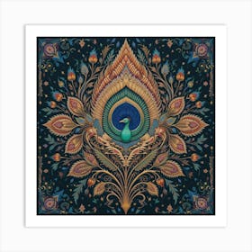 Peacock 26 Art Print