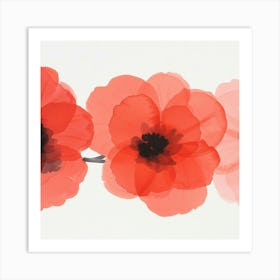 Red Poppies Art Print