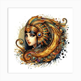 Egyptian Woman 22 Art Print