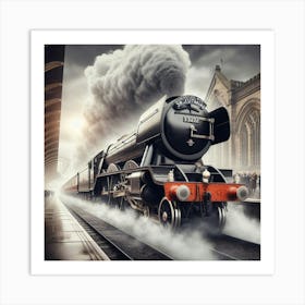 King'S Cross Station Art Print