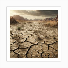 Dry Land 31 Art Print