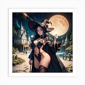 Witches 4 Art Print