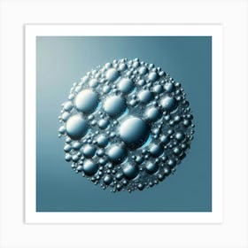 Water Bubbles Art Print