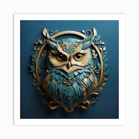 Owl 2 Art Print