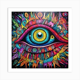 All Seeing Eye 1 Art Print