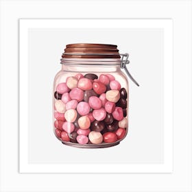 Jar Of Candy 8 Art Print