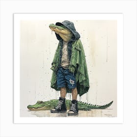 Crocs fashion Art Print