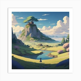 Isolated Serenity 1 Art Print