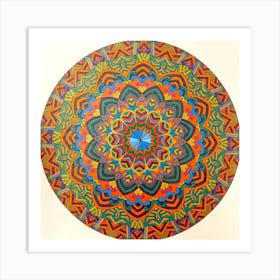 Mandala Design Art Print