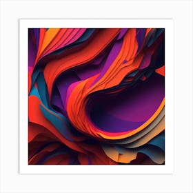 Abstract Abstract Art 2 Art Print