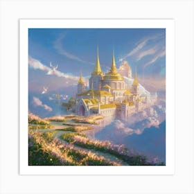 Castle In The Sky 2 Art Print