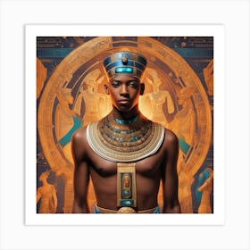 Divine Melanin Prince 777 Art Print