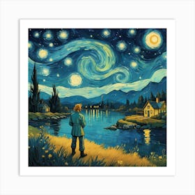 Starry Night 2 Art Print