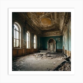 Abandoned Church Art Print