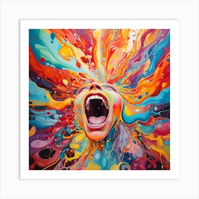 Scream 1 Art Print