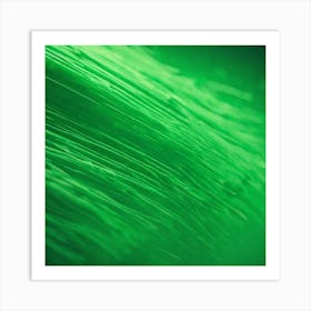 Abstract Green Background 7 Art Print