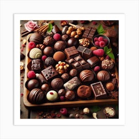 Delicious Chocolate 3 Art Print