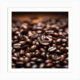 Coffee Beans 102 Art Print