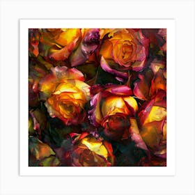 Roses 7 Art Print