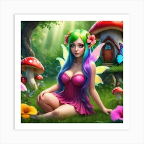 Enchanted Fairy Collection 17 Art Print