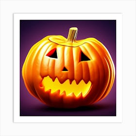 Halloween Pumpkin 1 Art Print