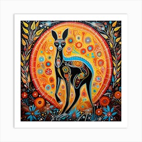 Kangaroo 5 Art Print