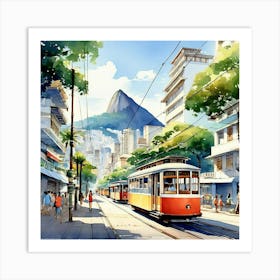 Rio De Janeiro Art Print