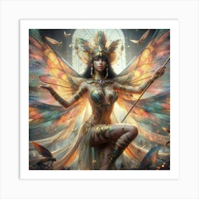 Egyptian Goddess 1 Art Print