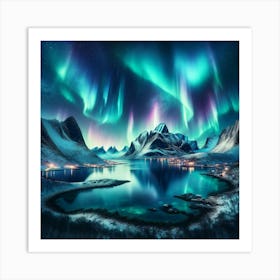 Aurora Borealis Art Print