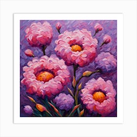 Carnations 1 Art Print