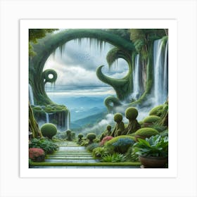 Fairy Garden Art Print