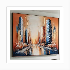 Chicago Skyline Art Print