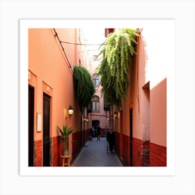 Narrow Alley Art Print