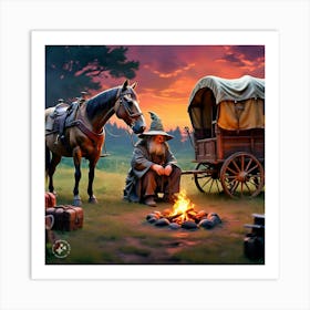 Old West Art Print