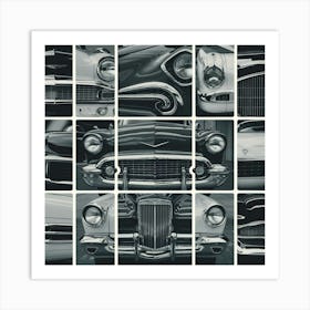 Classic Cars 1 Art Print